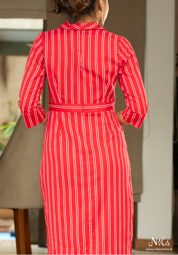 ABIE FRONT POCKET MAXI DRESS